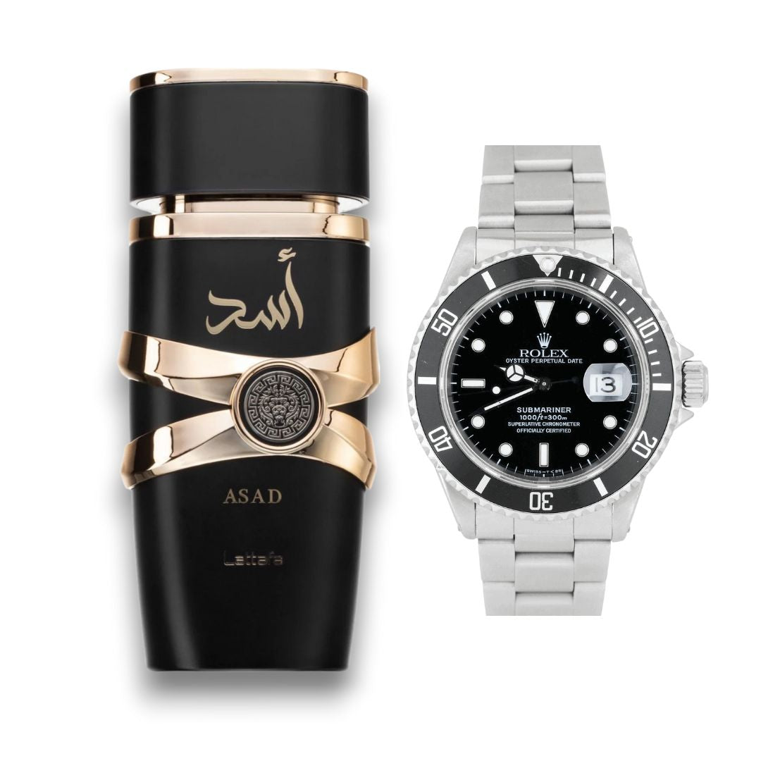 Combo Legado | Perfume Asad + Reloj Submariner