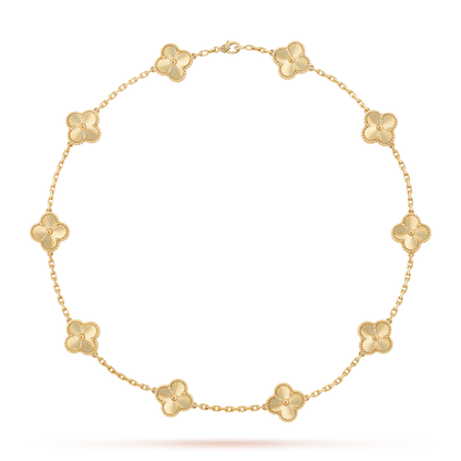 Collar Van Cleef Baño de ORO 18K | CAJA DE LUJO INCLUIDA