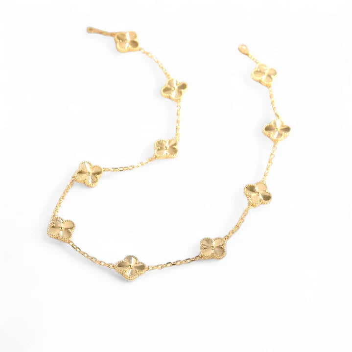 Collar Van Cleef Baño de ORO 18K | CAJA DE LUJO INCLUIDA