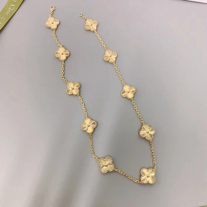 Collar Van Cleef Baño de ORO 18K | CAJA DE LUJO INCLUIDA
